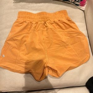 Lululemon Orange shorts size 6